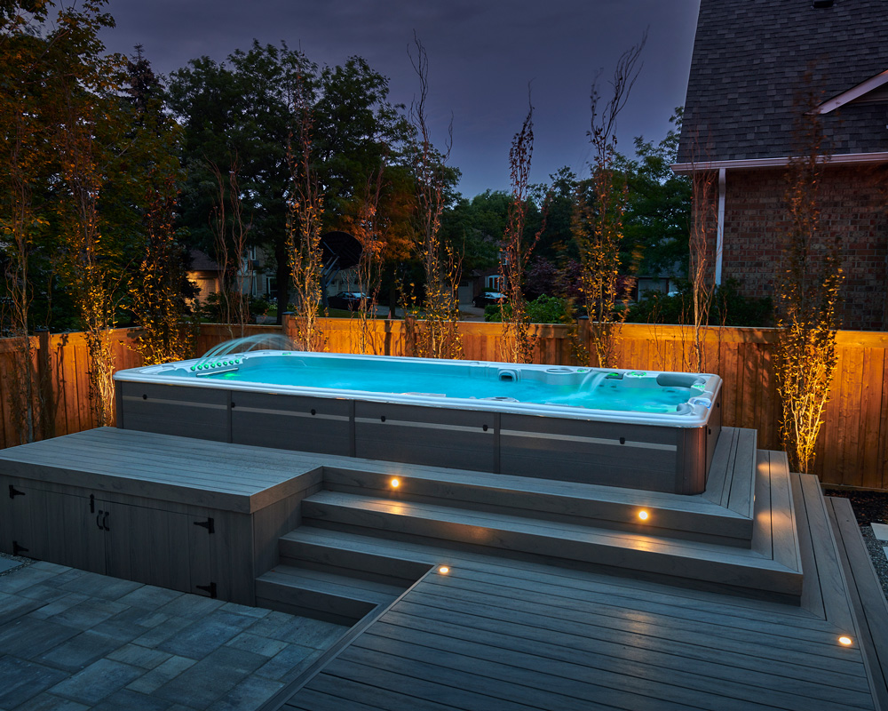 Hydropool Swim Spas at Aqua Quip serving the Puget Sound from Lynwood WA to Puyallup WA.
