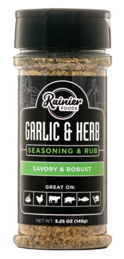 Rainier Foods Garlic & Herb Seasoning